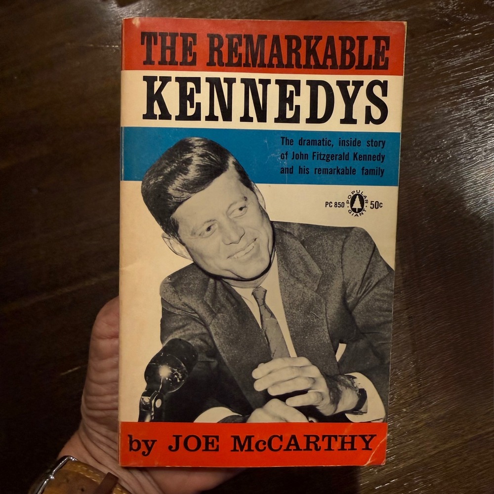 The Remarkable Kennedys Joe McCarthy 1960 First Printing Popular Library PC850